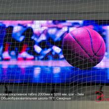 Спортивный экран с шагом 3 мм